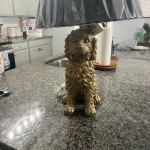 Novogratz Gold Doodle Lamp